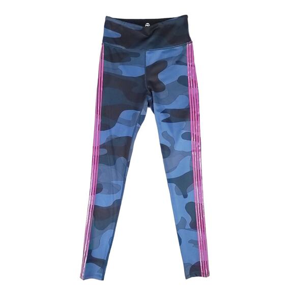 Noli High Rise Leggings Blue Camo - Picture 4 of 9